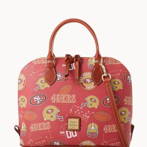 NFL 49ers Zip Zip Satchel