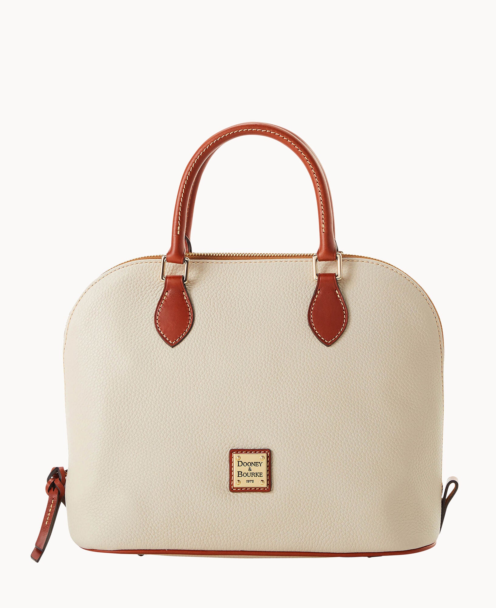 Pebble Grain Domed Satchel - Image 17