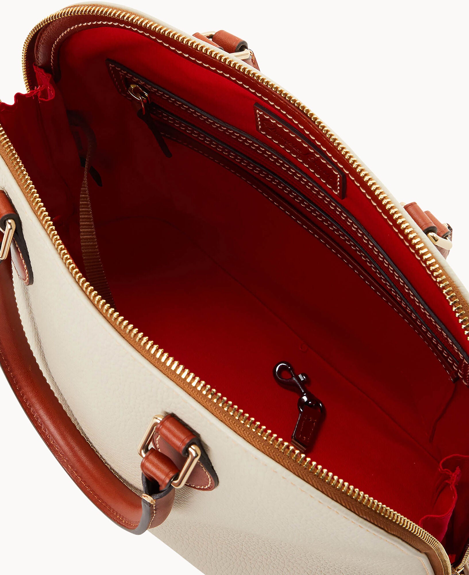 Pebble Grain Domed Satchel - Image 19