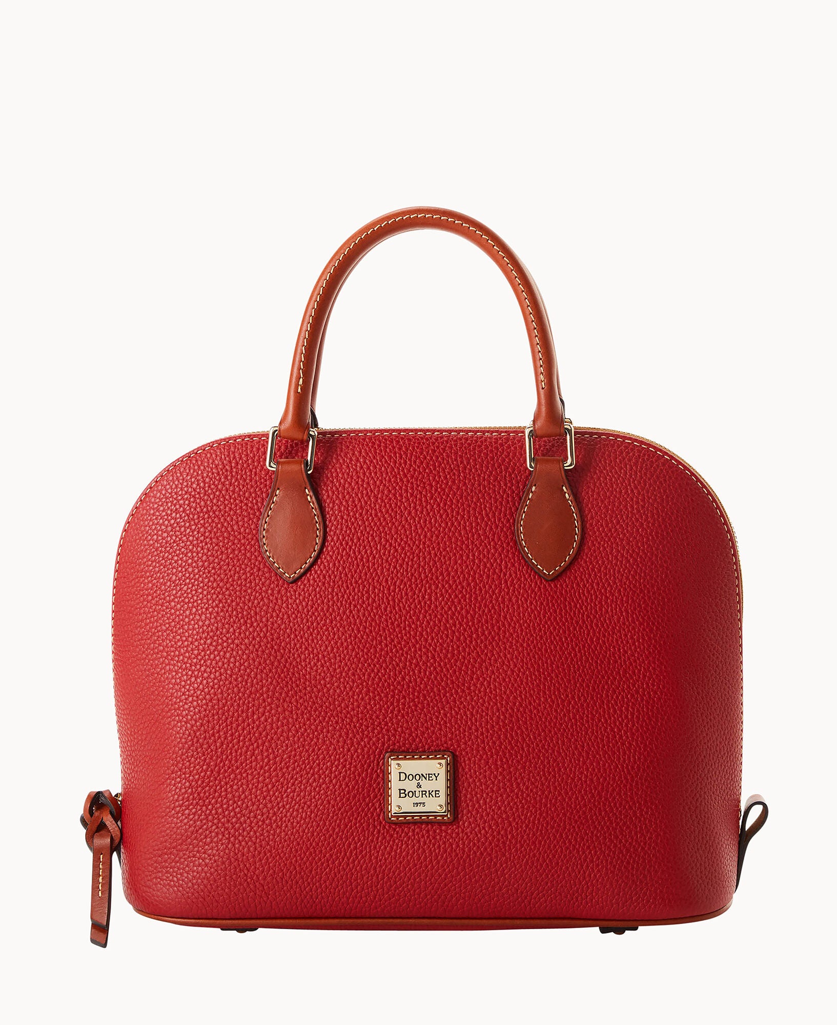 Pebble Grain Domed Satchel - Image 25