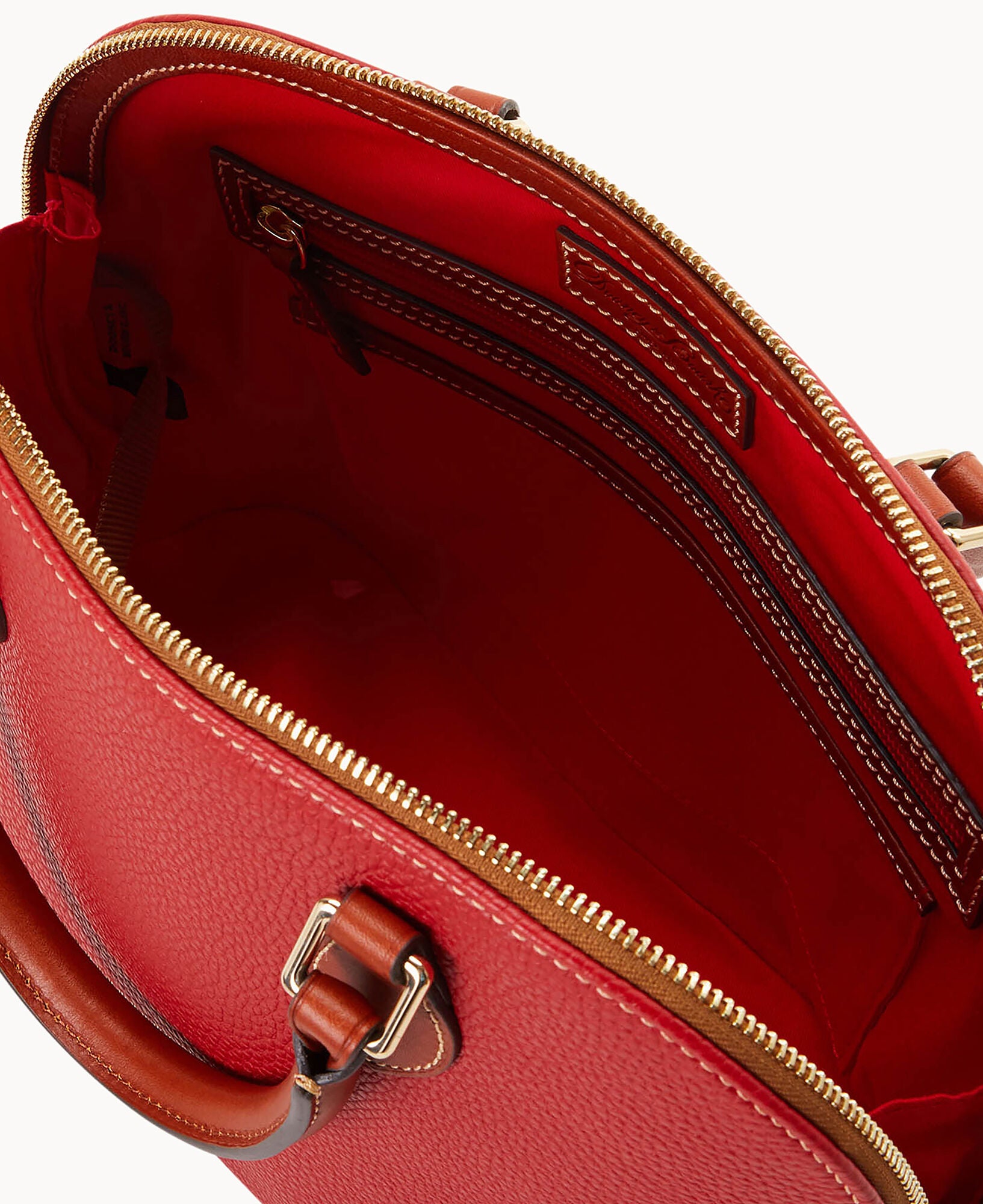 Pebble Grain Domed Satchel - Image 27