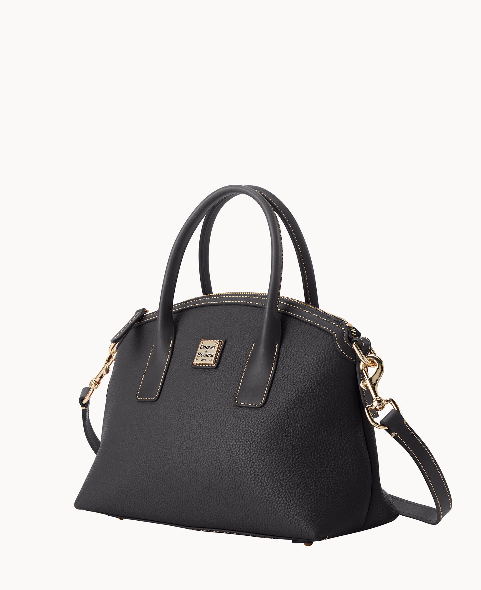 Pebble Grain Domed Satchel - Image 18
