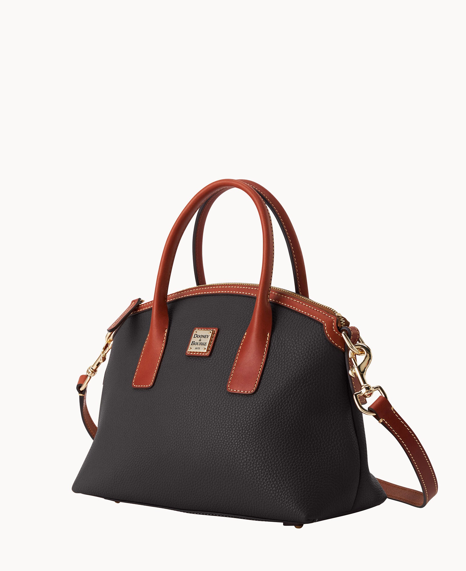 Pebble Grain Domed Satchel - Image 22