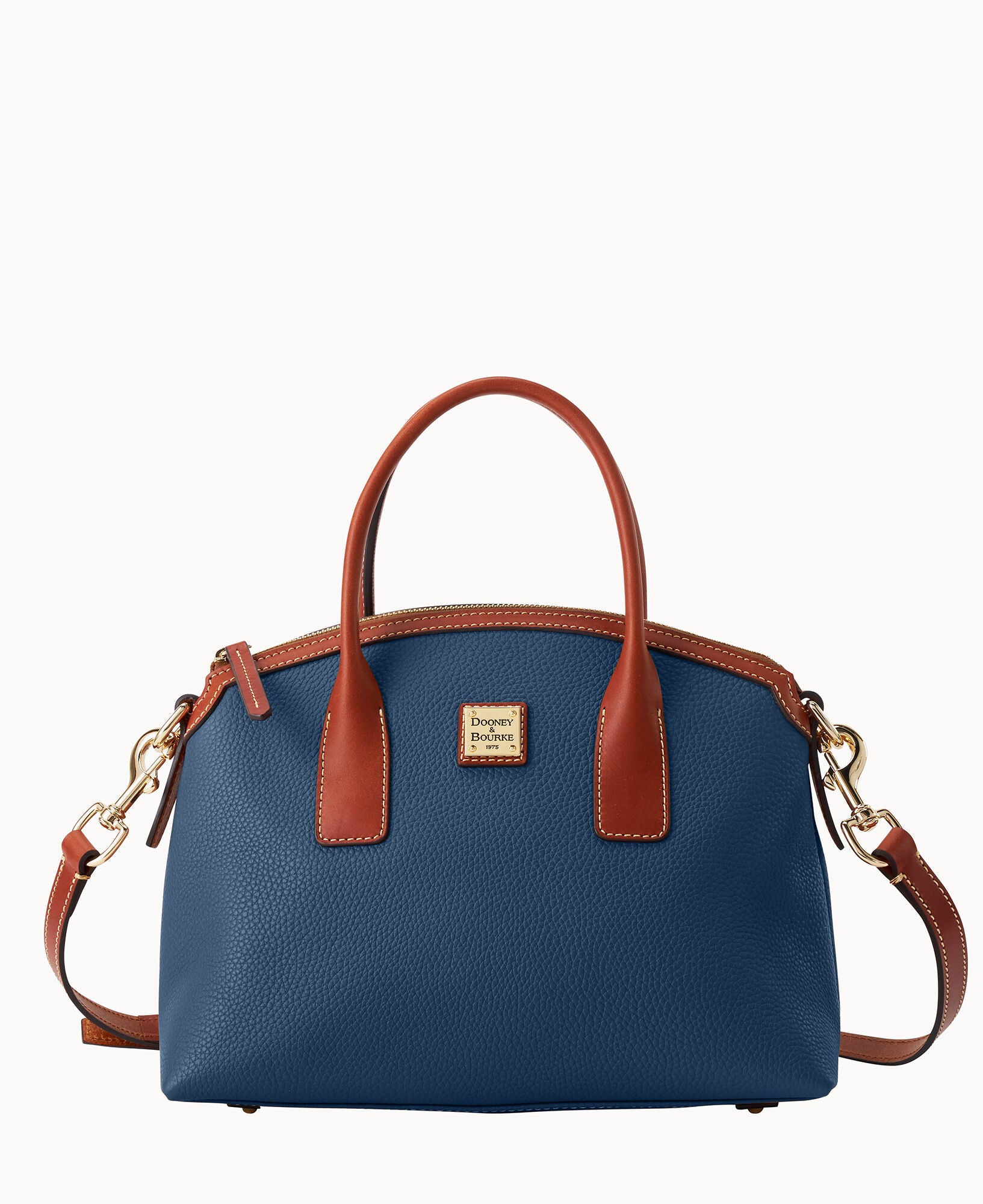 Pebble Grain Domed Satchel - Image 25