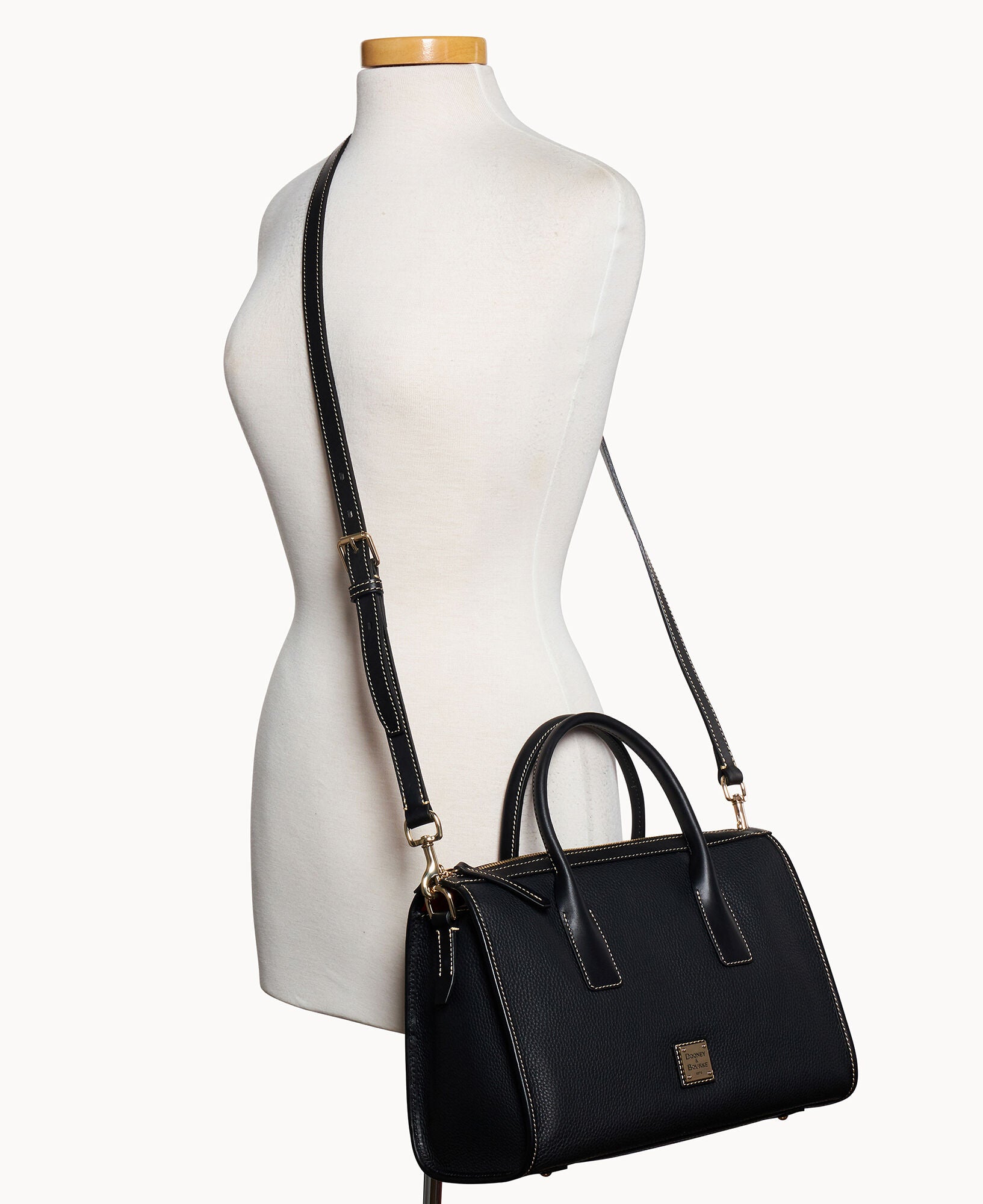 Pebble Grain Satchel - Image 4