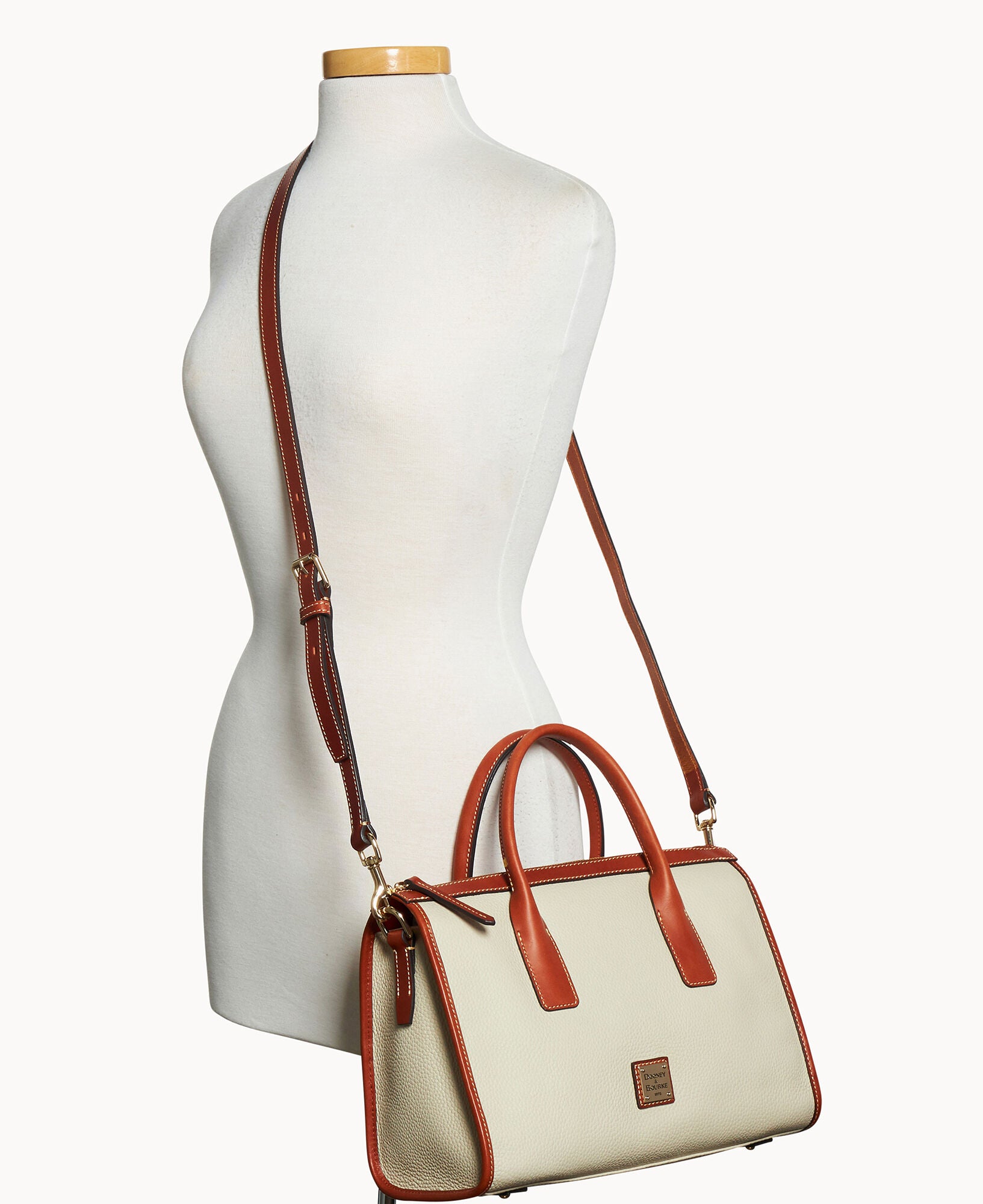 Pebble Grain Satchel - Image 12