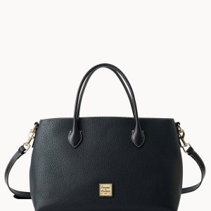 Pebble Grain Large Handle Tote