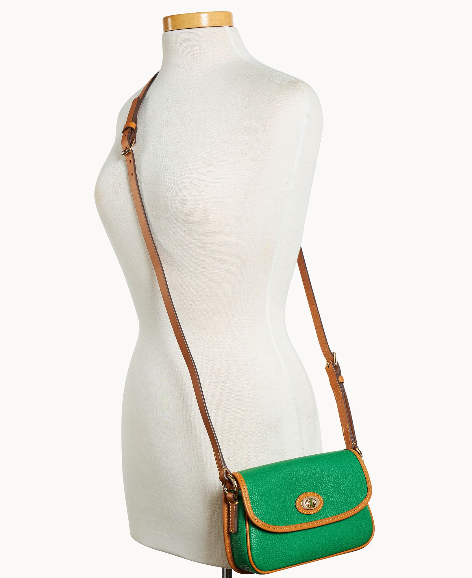 Pebble Grain Turnlock Crossbody 22 - Image 20