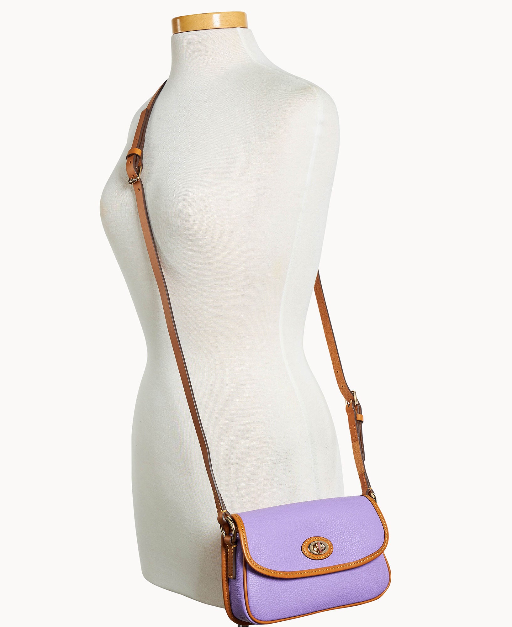 Pebble Grain Turnlock Crossbody 22 - Image 30
