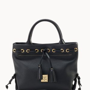 Pebble Grain Tassel Tote