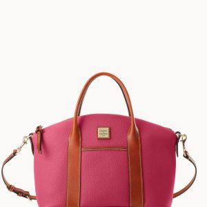Pebble Grain Madeline Satchel