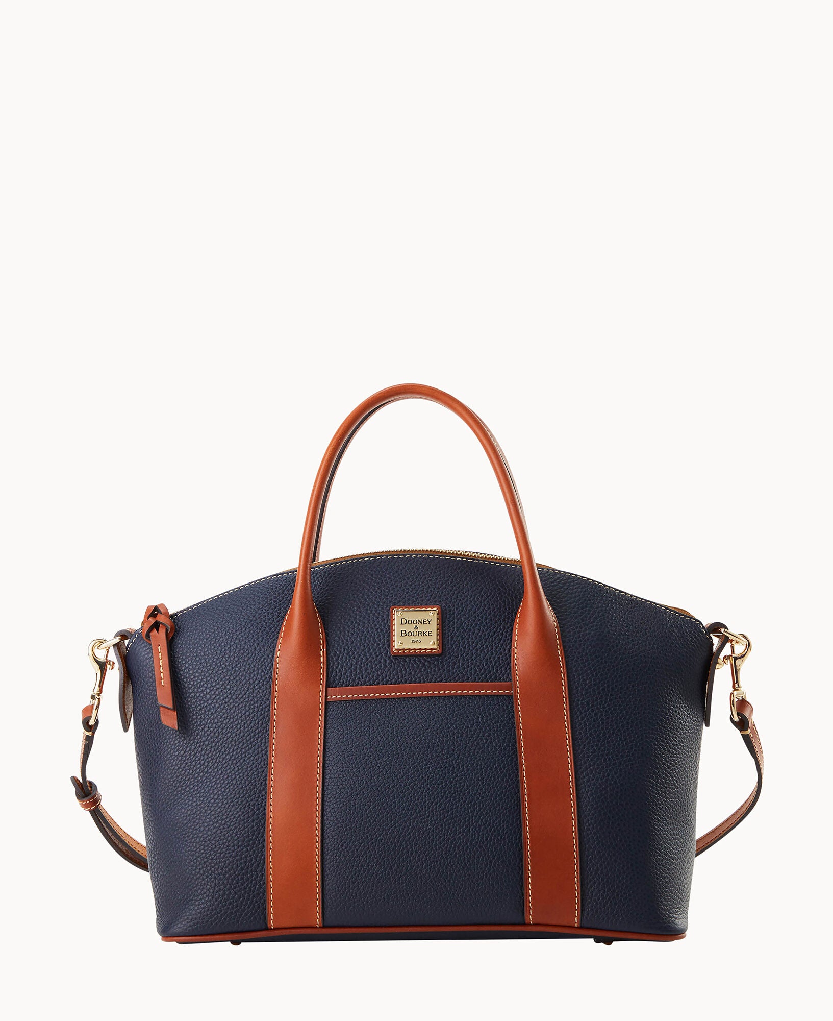 Pebble Grain Madeline Satchel - Image 15
