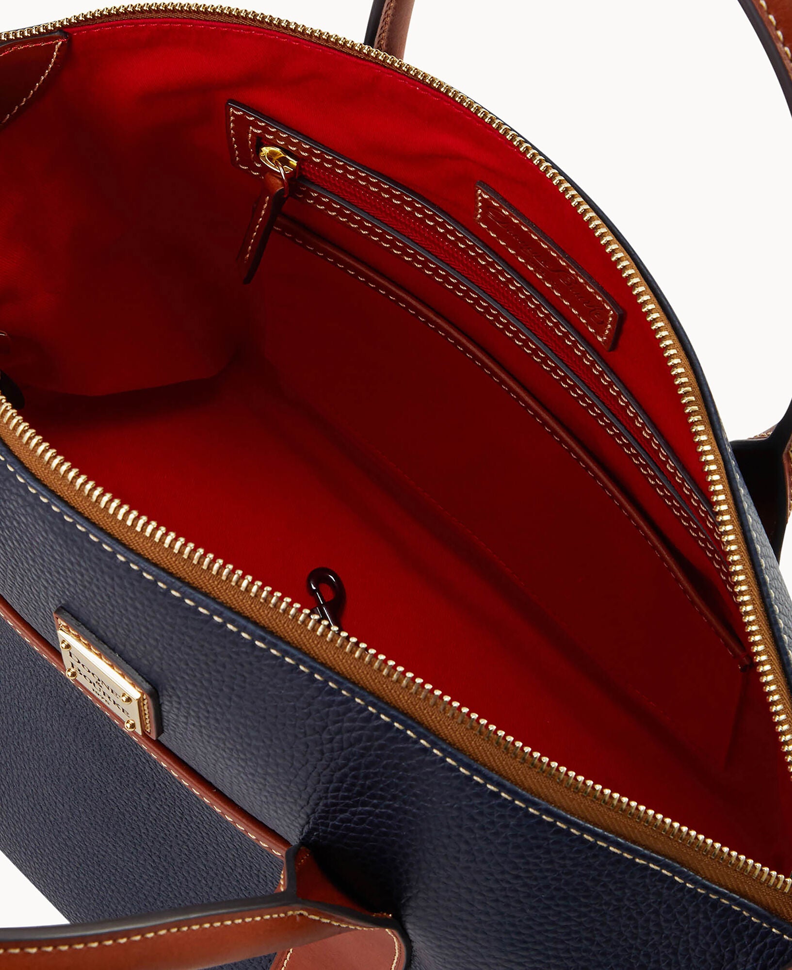 Pebble Grain Madeline Satchel - Image 17