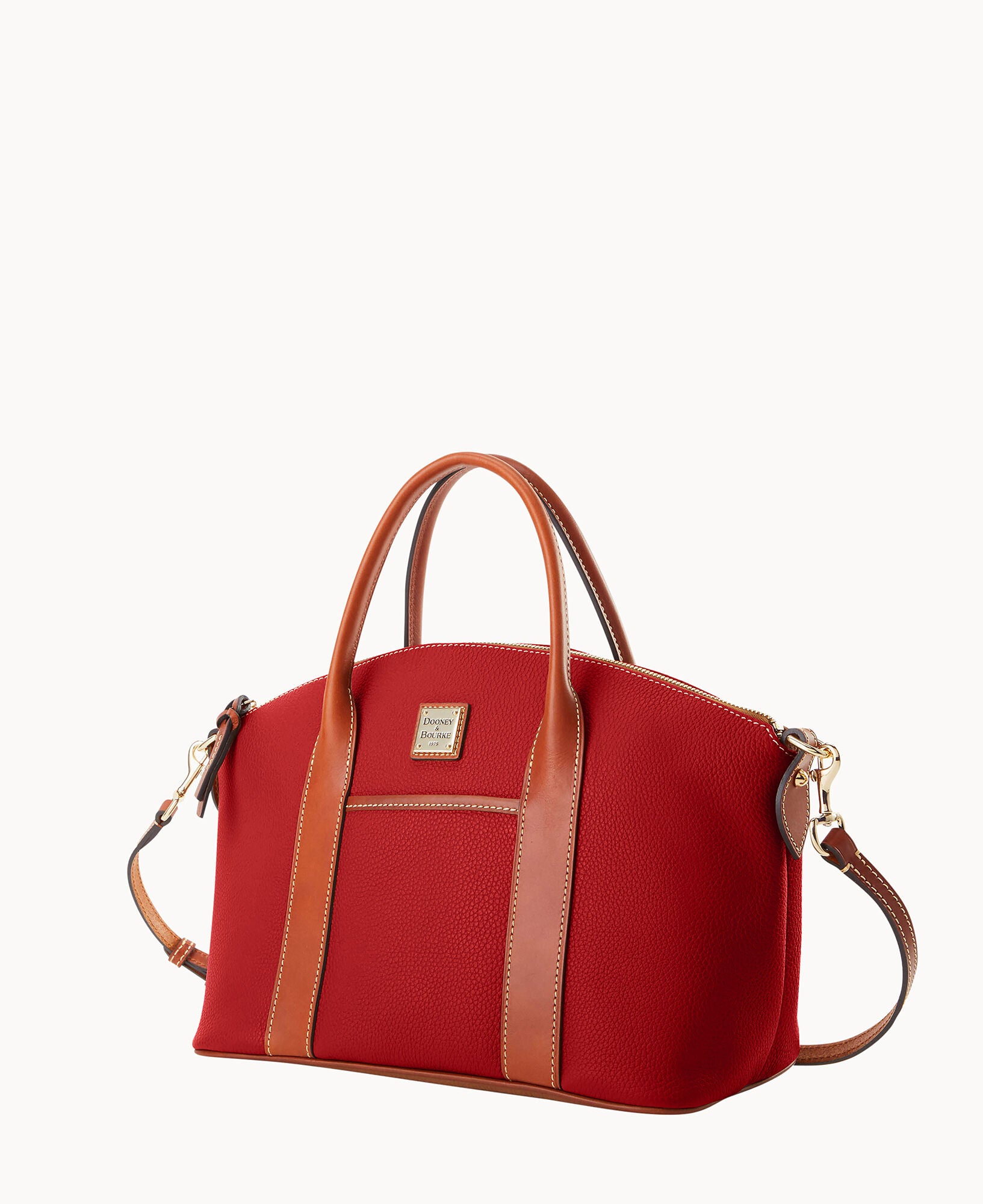 Pebble Grain Madeline Satchel - Image 11