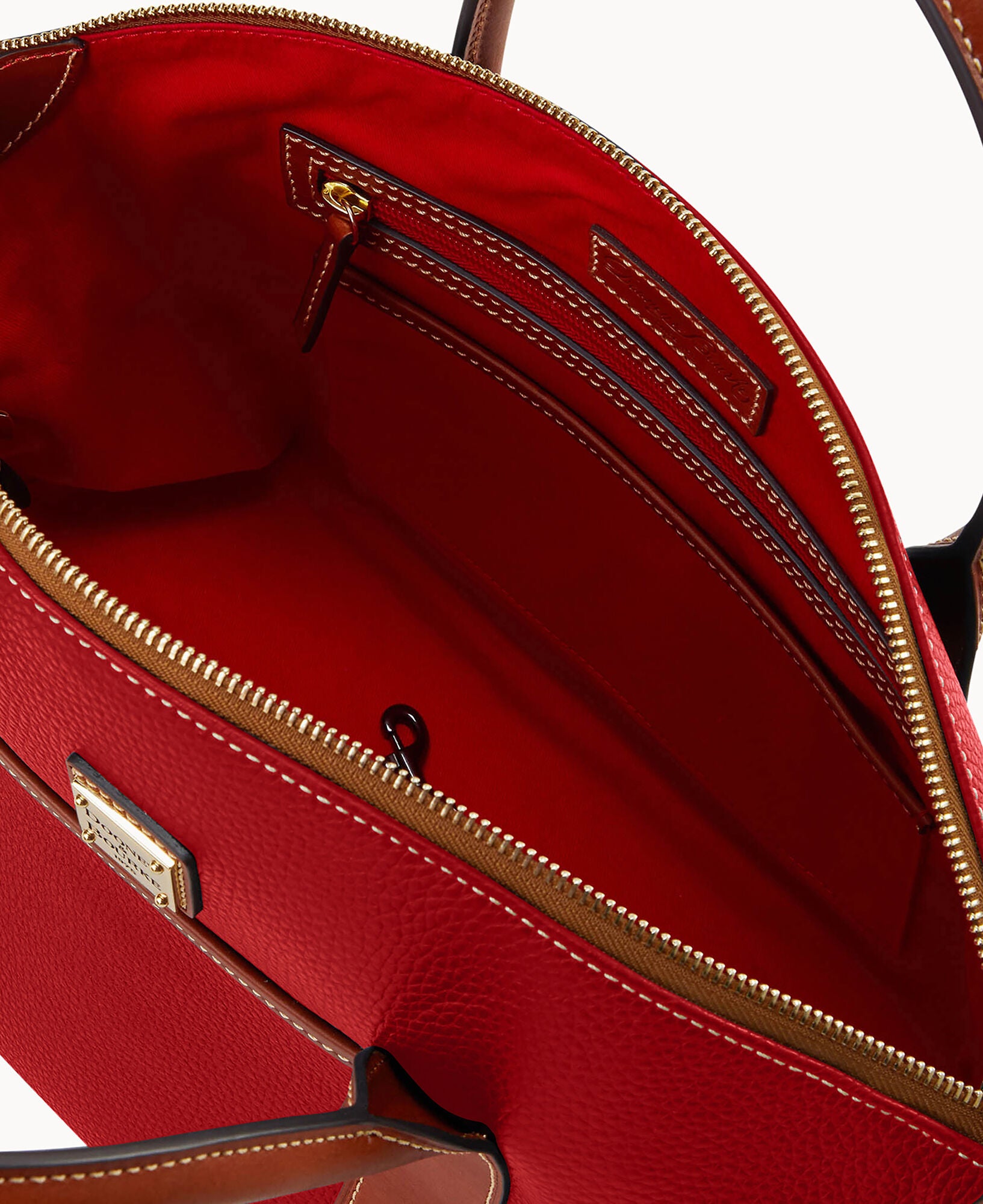 Pebble Grain Madeline Satchel - Image 12