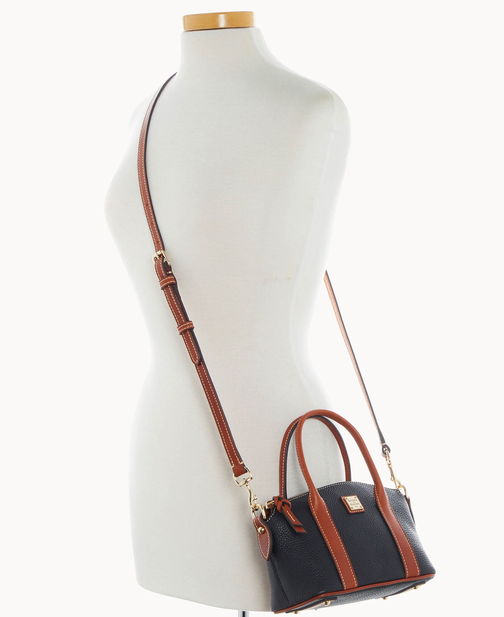 Pebble Grain Small Madeline Satchel - Image 28