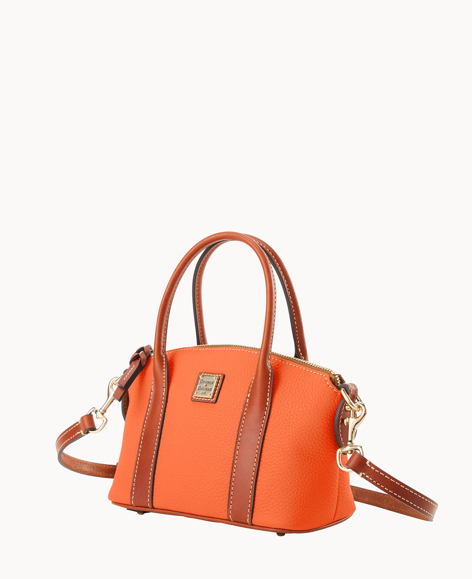 Pebble Grain Small Madeline Satchel - Image 16
