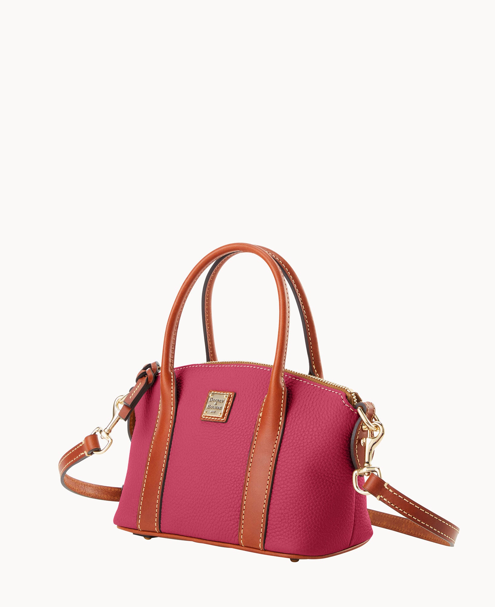 Pebble Grain Small Madeline Satchel - Image 12