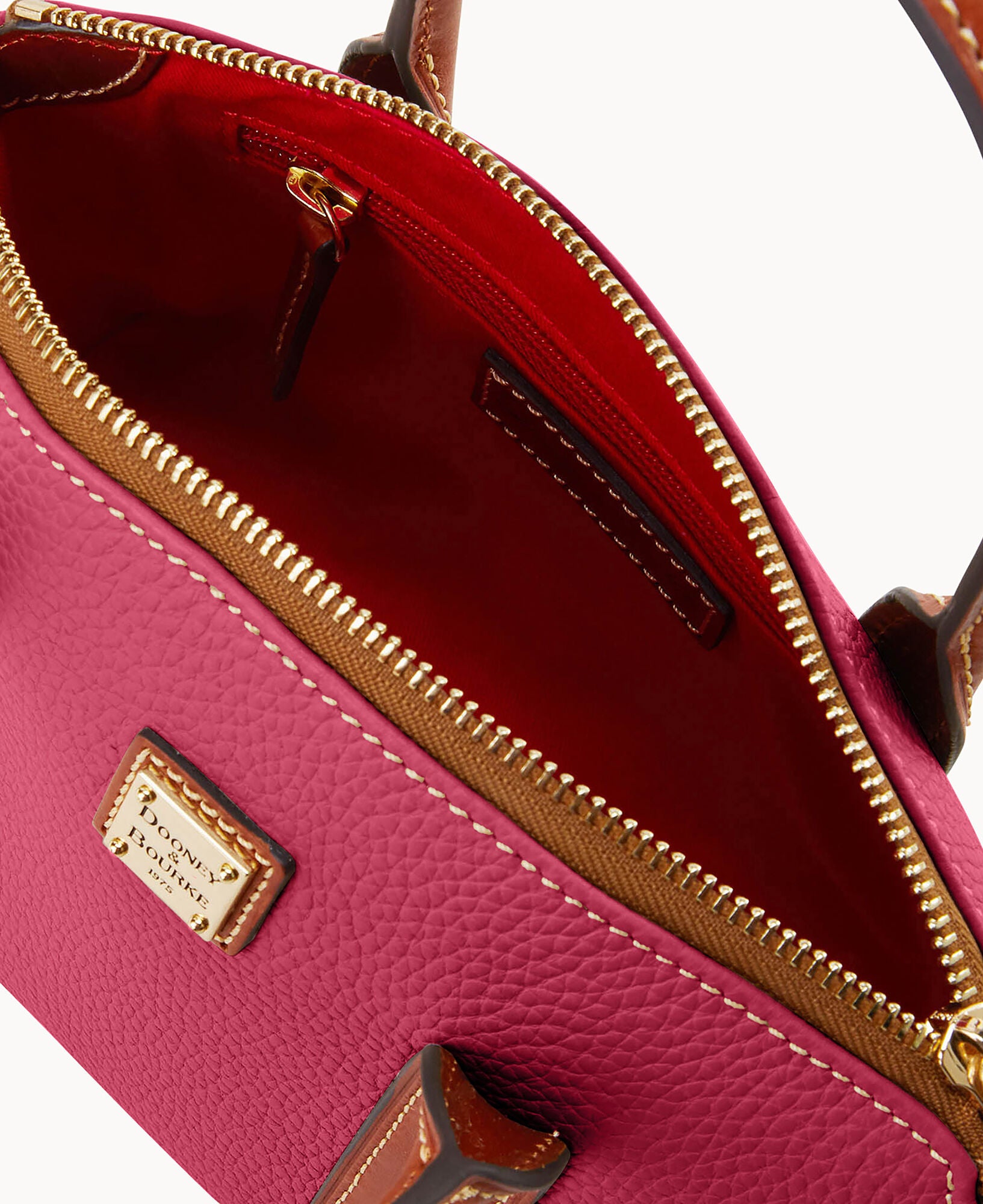 Pebble Grain Small Madeline Satchel - Image 13