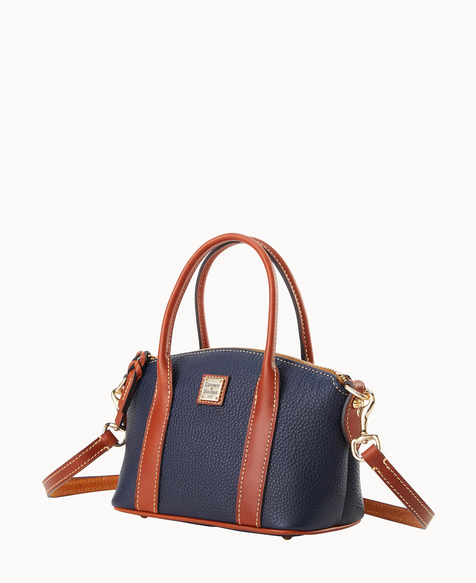 Pebble Grain Small Madeline Satchel - Image 7