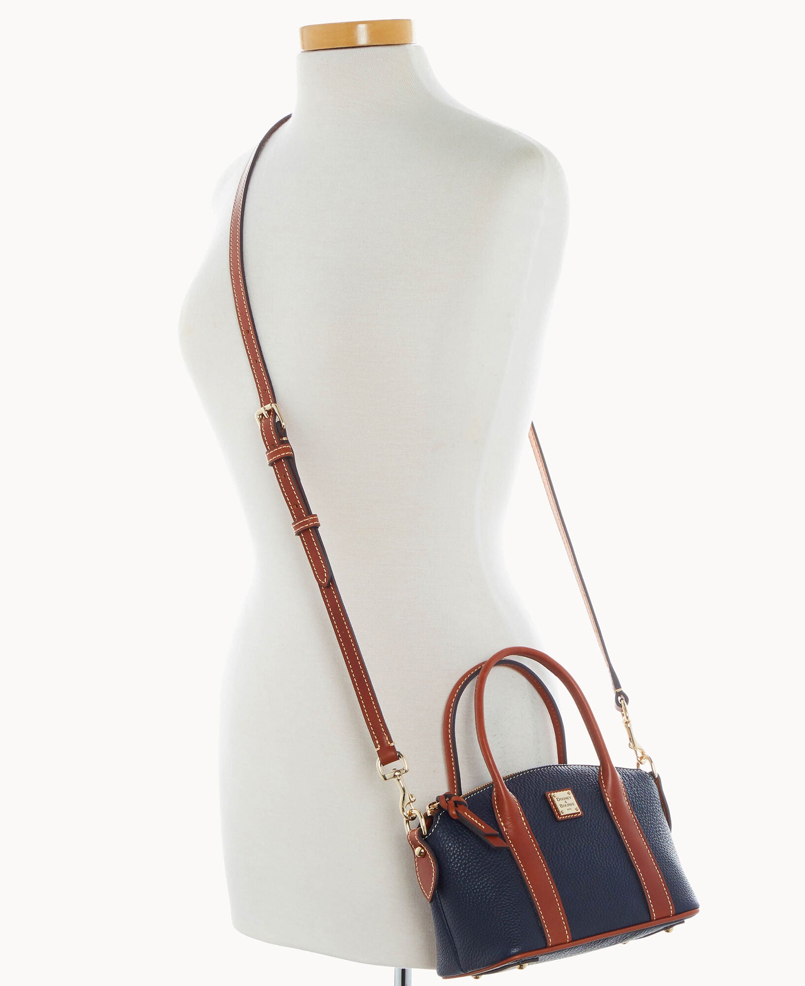 Pebble Grain Small Madeline Satchel - Image 10