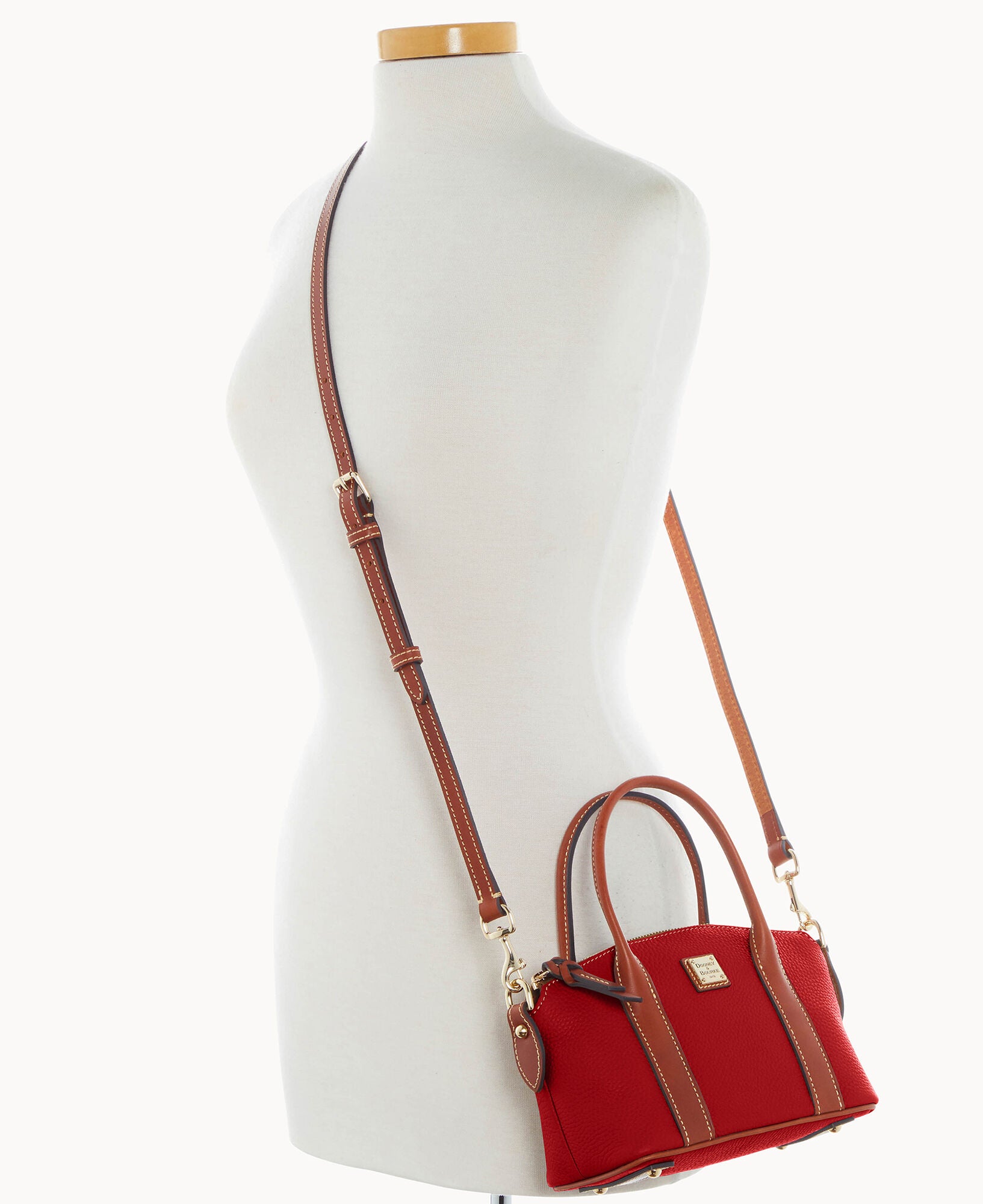 Pebble Grain Small Madeline Satchel - Image 5
