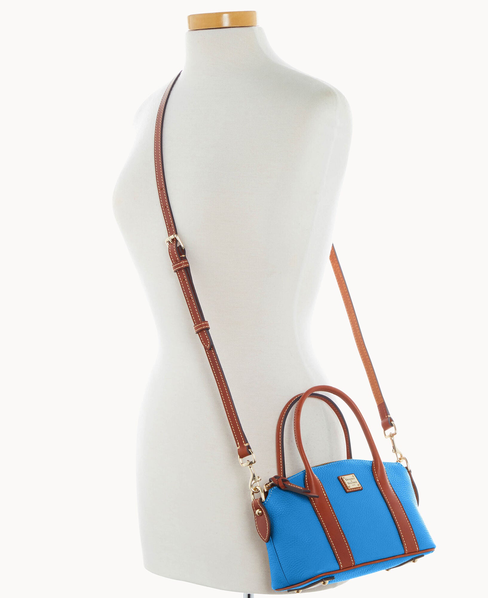 Pebble Grain Small Madeline Satchel - Image 23