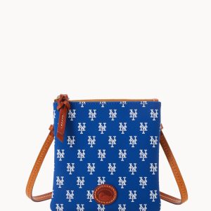 MLB Mets Small North South Top Zip Crossbody