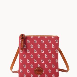 MLB Cardinals Small North South Top Zip Crossbody