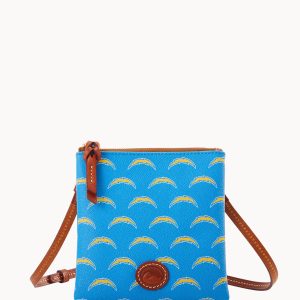 NFL Chargers Small North South Top Zip Crossbody