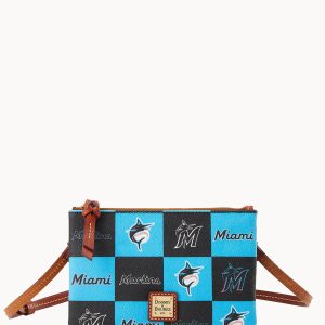 MLB Marlins Top Zip Crossbody
