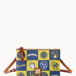 MLB Brewers Top Zip Crossbody