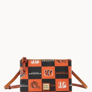 NFL Bengals Top Zip Crossbody