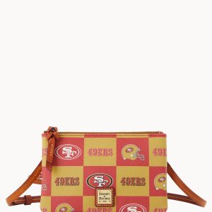 NFL 49ERS Top Zip Crossbody