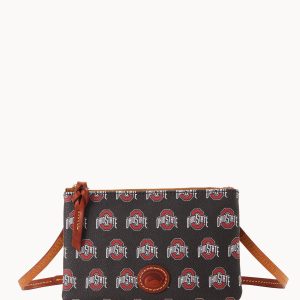 Collegiate Ohio State University Top Zip Crossbody