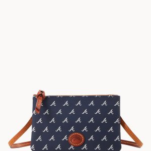 MLB Braves Top Zip Crossbody
