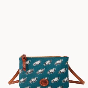 NFL Eagles Top Zip Crossbody