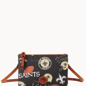 NFL Saints Top Zip Crossbody