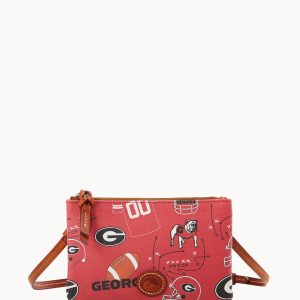Collegiate University of Georgia Top Zip Crossbody