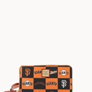 MLB Giants Large Zip Around Wristlet