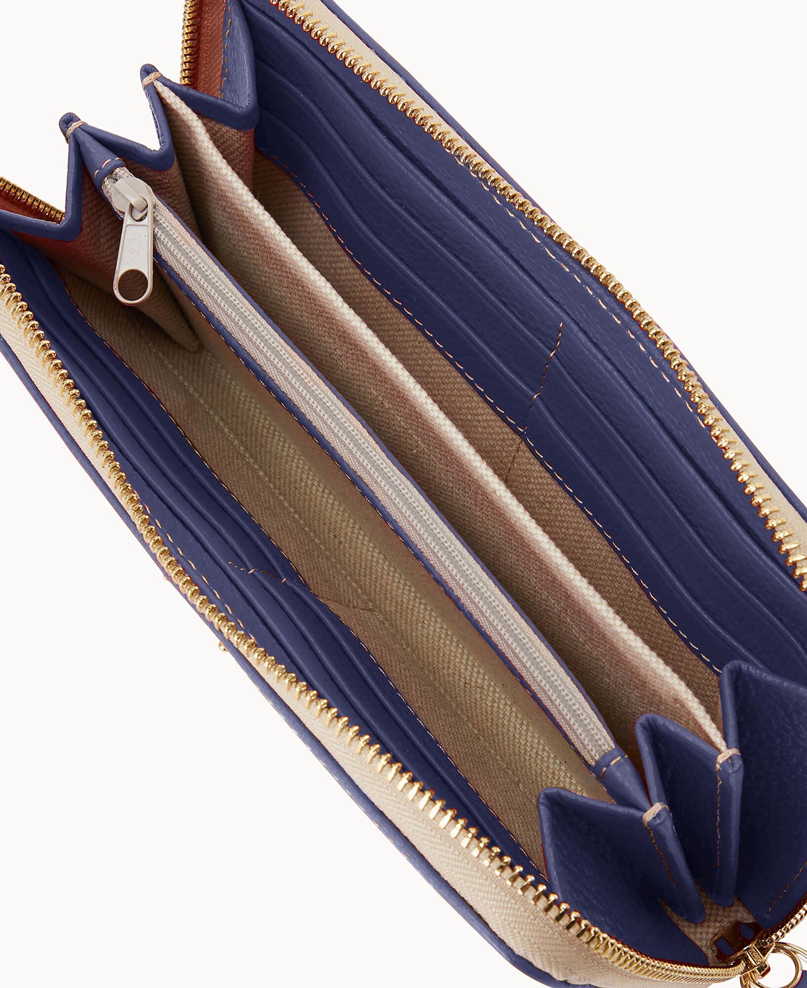 Lucca Leather Large Zip Around Wristlet - Image 15