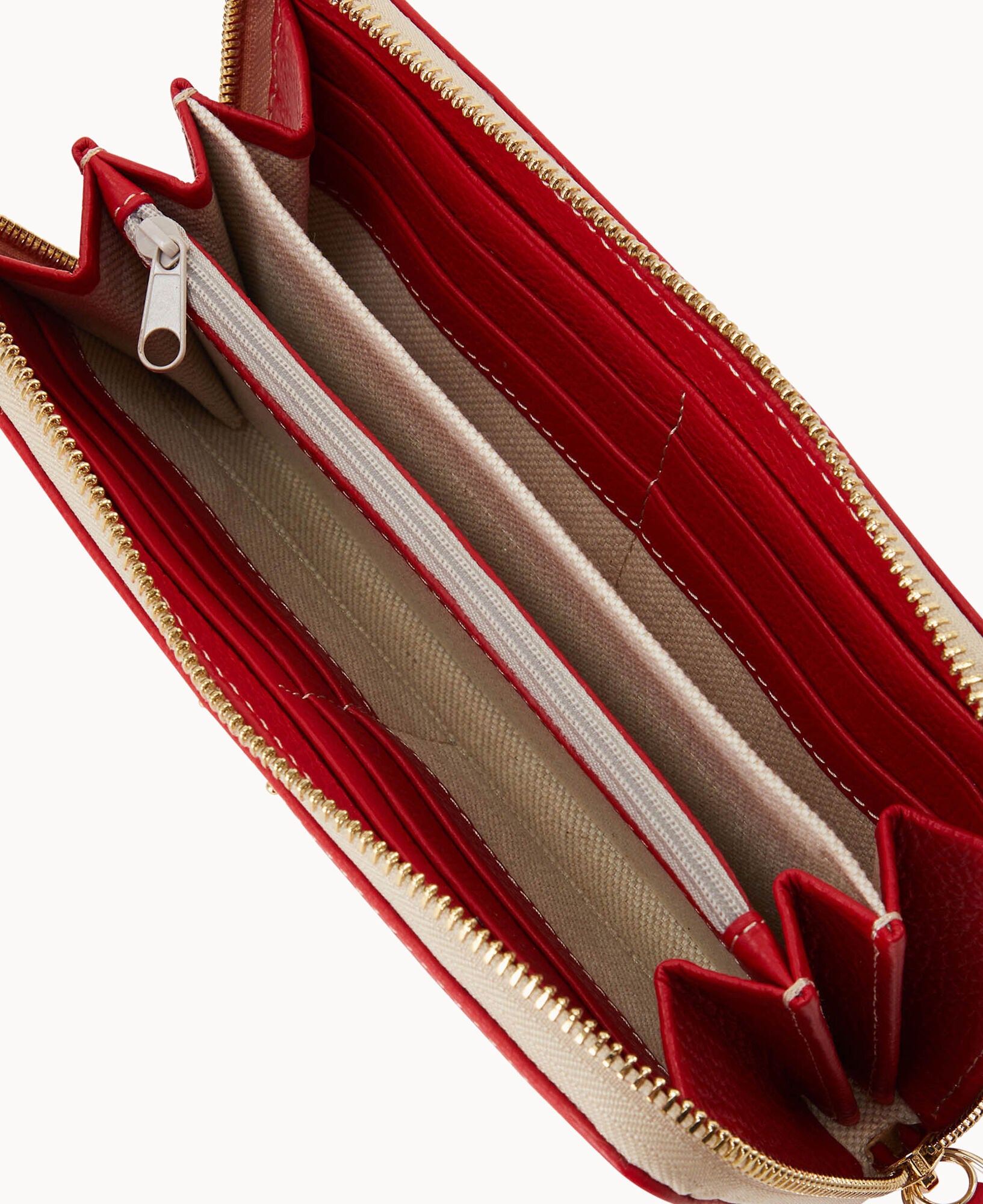 Lucca Leather Large Zip Around Wristlet - Image 12