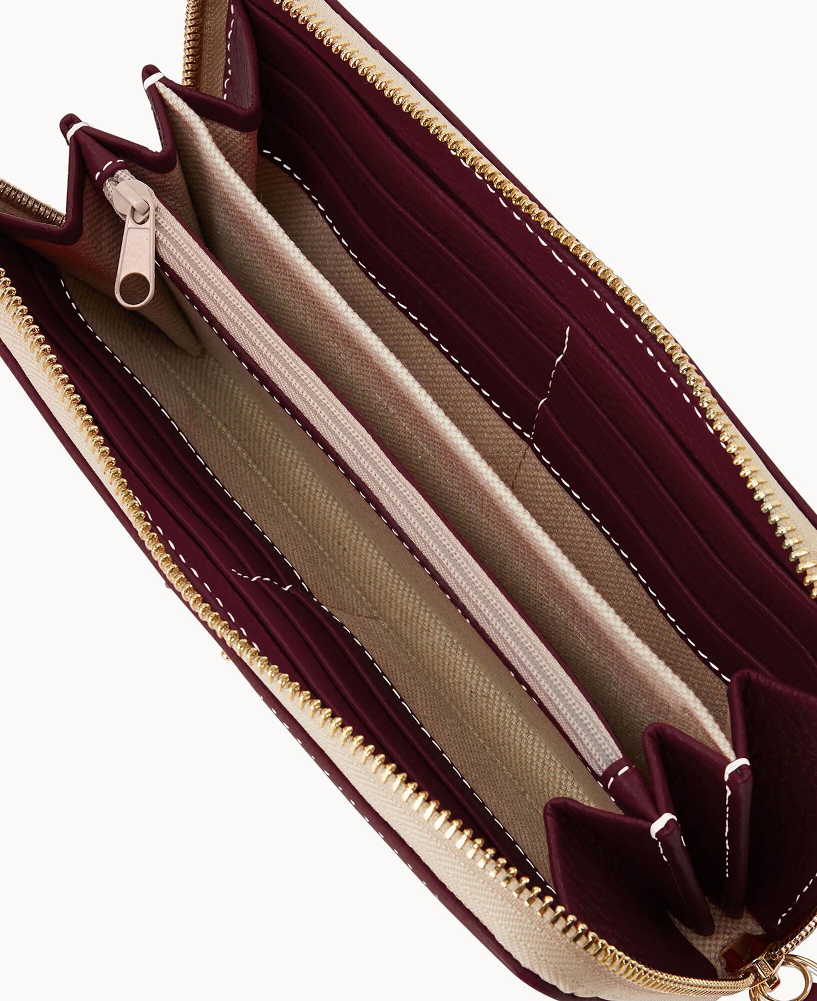 Lucca Leather Large Zip Around Wristlet - Image 18