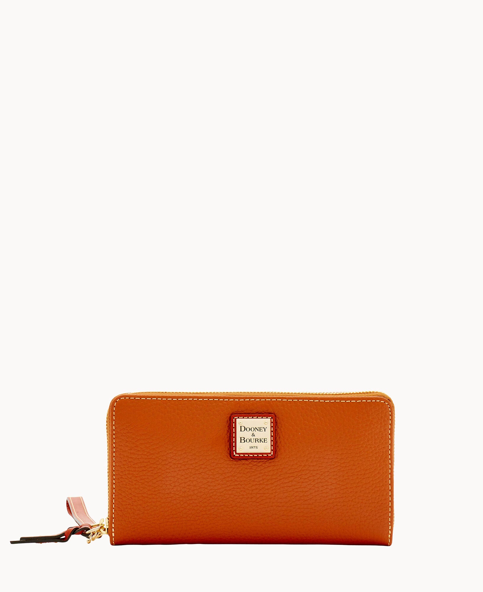 Pebble Grain Large Zip Around Wristlet - Image 18