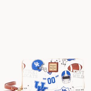 Collegiate University of Kentucky Large Zip Around Wristlet