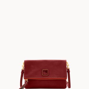 Florentine Foldover Zip Crossbody