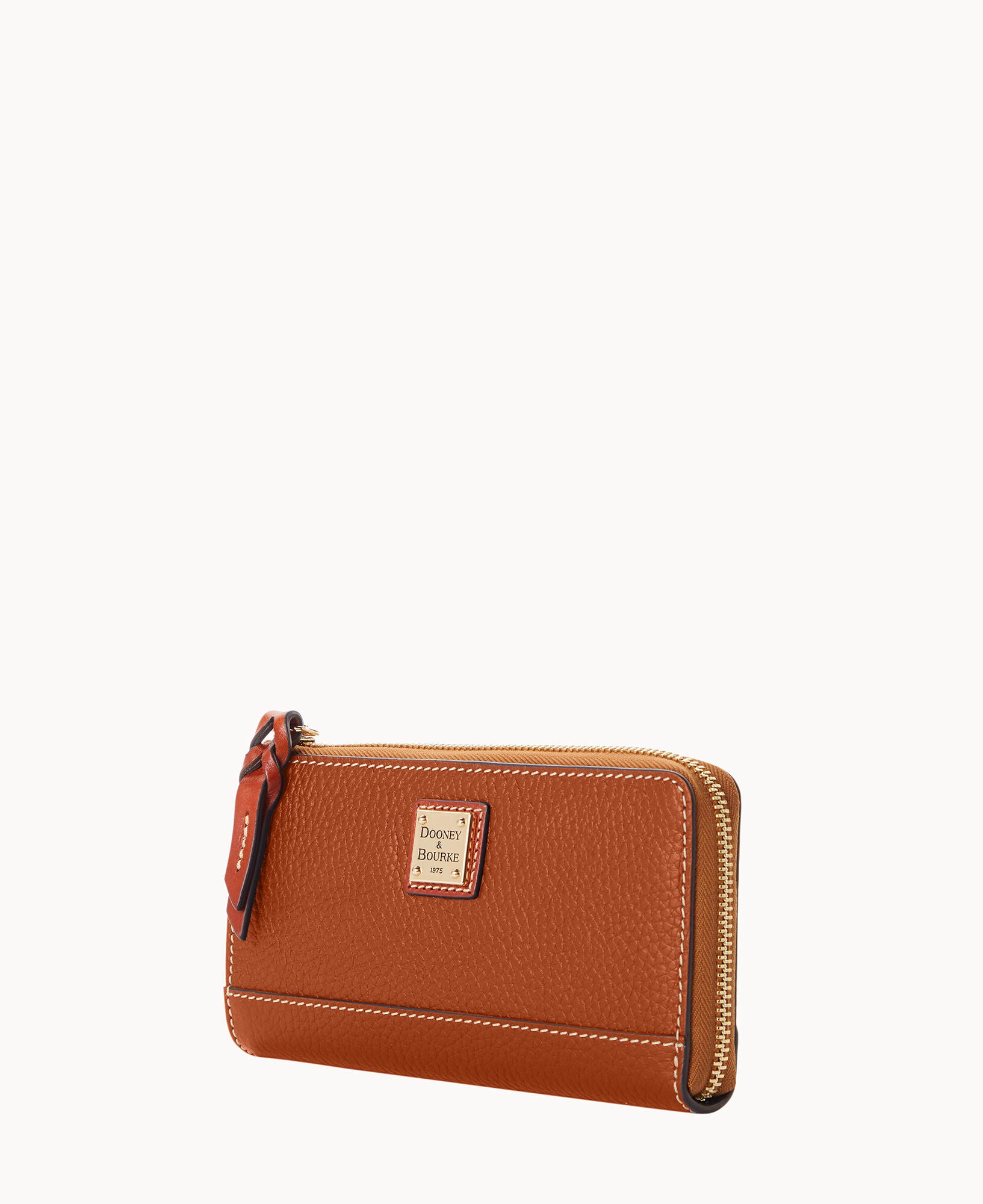 Pebble Grain Folded Zip Wristlet - Image 16
