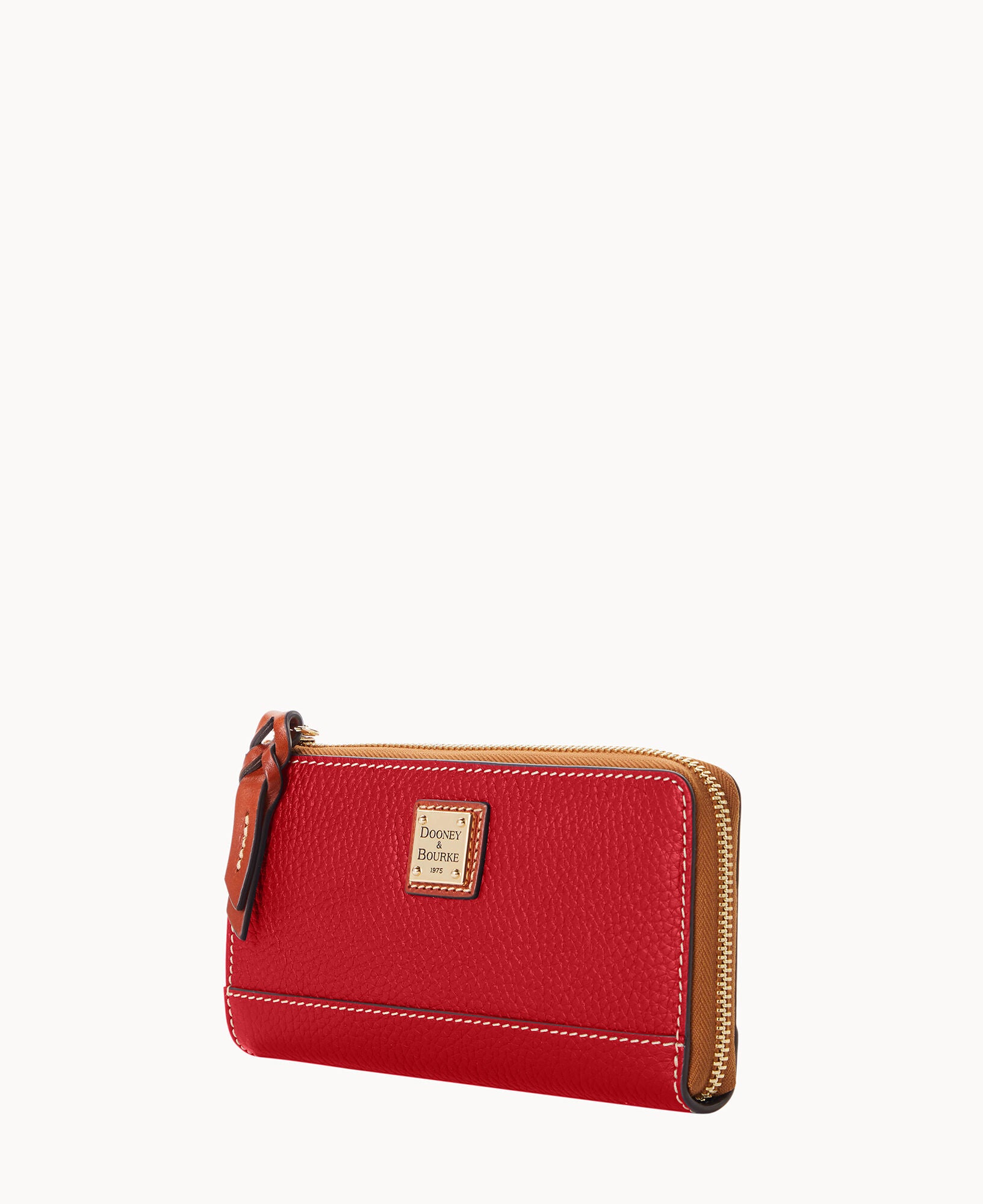 Pebble Grain Folded Zip Wristlet - Image 19