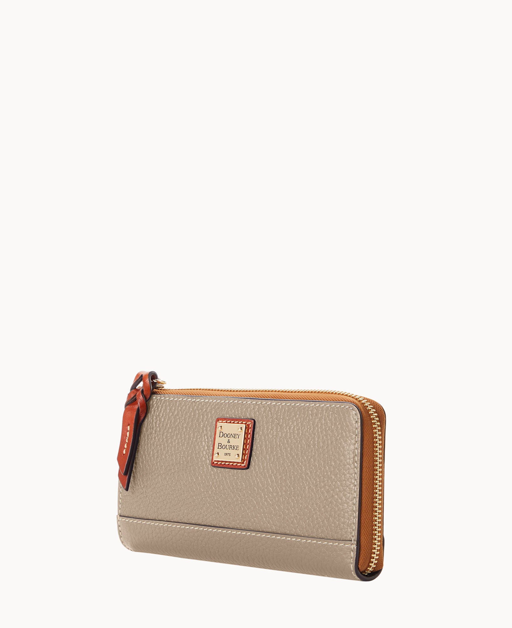 Pebble Grain Folded Zip Wristlet - Image 13
