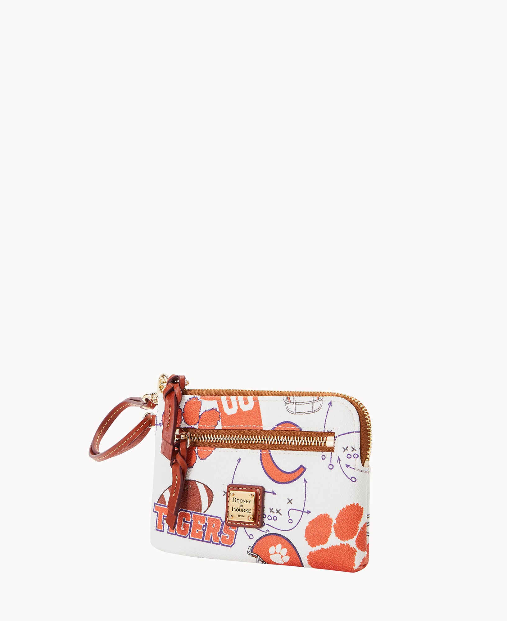 Collegiate Clemson University Zip Around Wristlet - Image 2